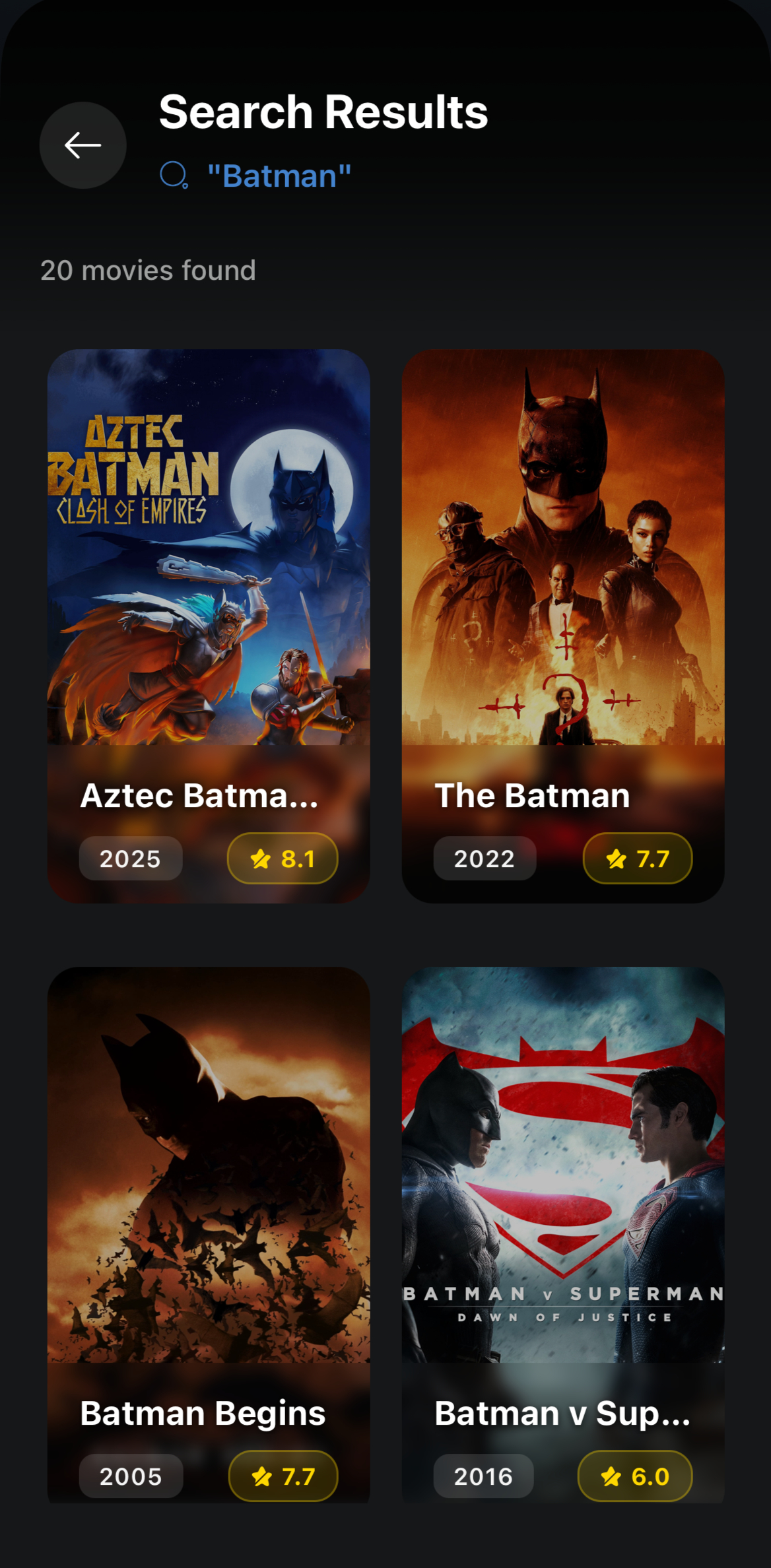 Watchify App - Profile & Settings